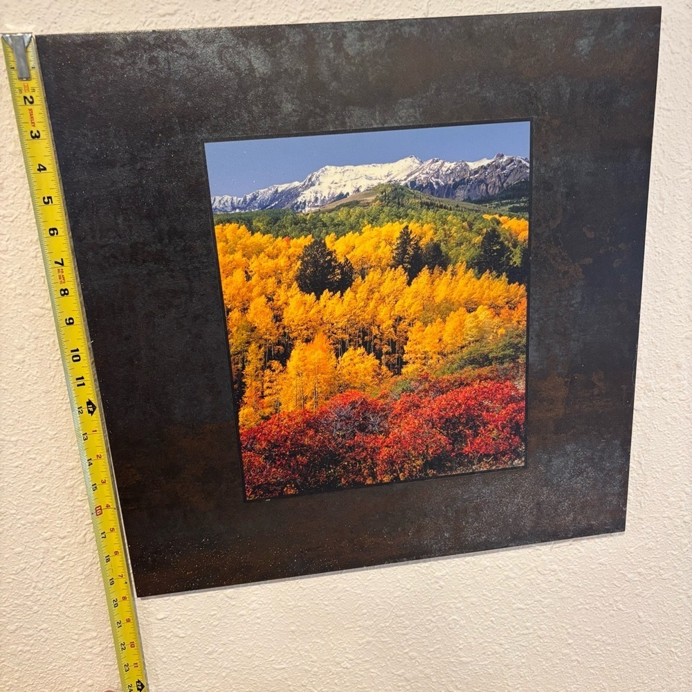 David L. Clack Photograph Mounted on Slate